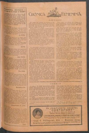 Crónica femenina