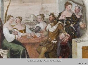 Wanddekoration : Das Kartenspiel