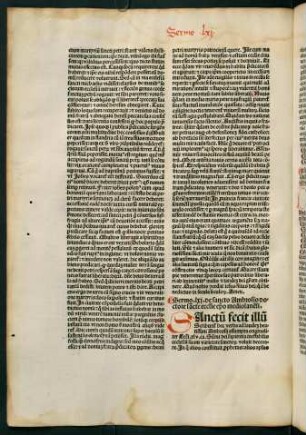 Sermo LXI. de sancto Ambrosio doctore sancte... - Sermo LXII. de sancto Antonio abbate...