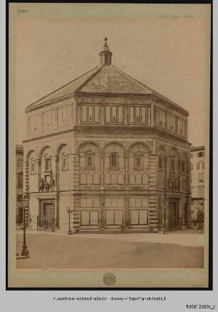 San Giovanni, Baptisterium, Südostfassade, Florenz
