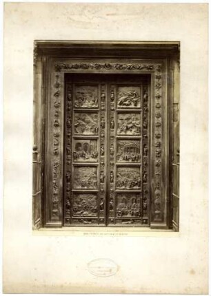Florenz, Baptisterium San Giovanni, Paradiestür (Osttür)