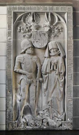 Grabstein des Hans von Kronberg, gestorben 1488