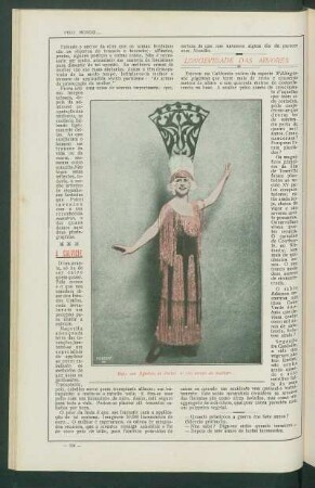 Mais um figurino de Poiret n' "As armas da mulher"