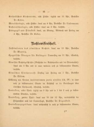11-12, Rechtswissenschaft
