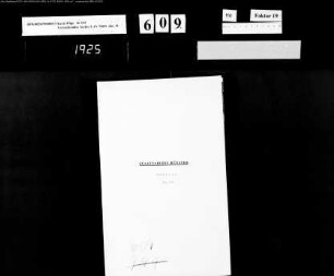 Rechnung der Stadt Drolshagen Bd.11