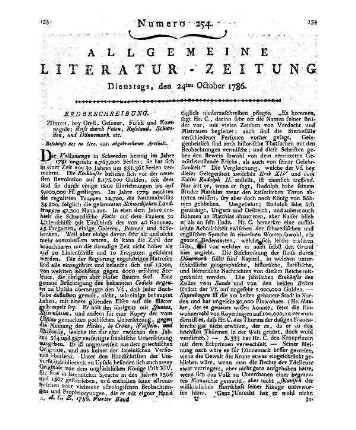 Selle, C. G.: Krankheitsgeschichte des Höchstseligen Königs von Preußen Friedrich's des Zweyten Majestät. Nebst Reglement zu dem Leichenbegängnisse. Berlin: Mylius 1786