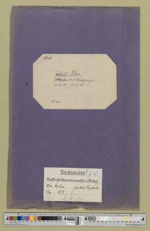 Belgische Noten. - Abschriften und Übersetzungen: Bd. 4