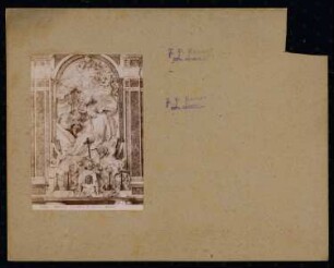 Cappella Sansevero, Neapel: Hochaltar, Pieta eines unbekannten Meisters