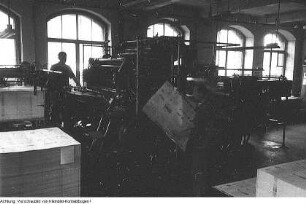 Dresden. Ratsdruckerei Dresden, April 1950