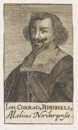 Bildnis des Ioh. Conradus Rhumelius