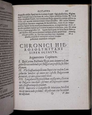 Argumenta Capitum