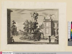 [Entwurf eines Brunnen; Une grande fontaine]