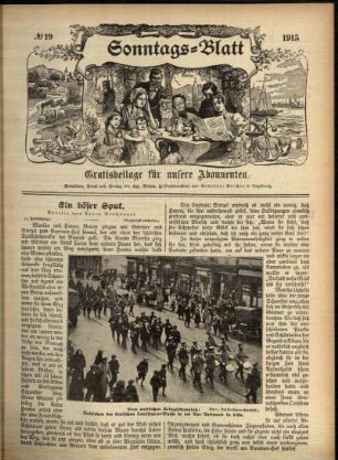Ausgabe vom Sonntag, den 09. Mai 1915.