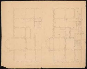 Mietshaus Leipziger Platz 19, Berlin: Grundriss Obergeschosse