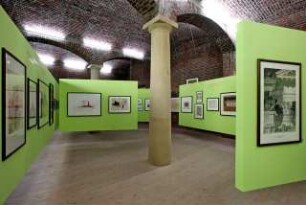 Ausstellung »Architekturbilder. 125 Jahre Architekturmuseum der Technischen Universität Berlin«. 2.7.-15.10.2011, Musterraum der Bauakademie, Berlin: Ausstellungsfoto