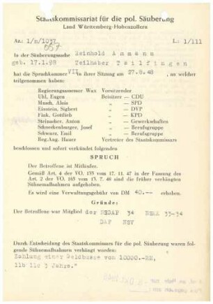Ammann, Reinhold