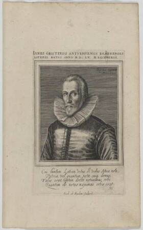 Bildnis des Ianus Gruterus
