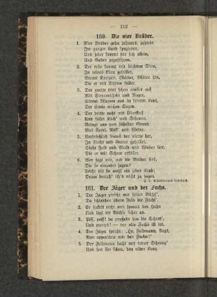 161. Der Jäger und der Fuchs.