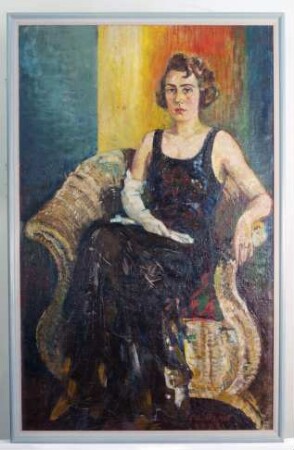 Johanna Ditscher, die Frau des Künstlers