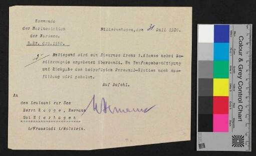 Begleitbrief