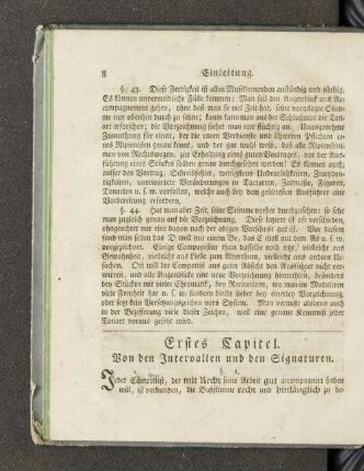 [Erstes Capitel. - Zehntes Capitel.]