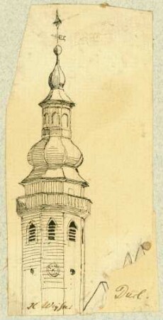Durlach Turmspitze evangelische Stadtkirche
