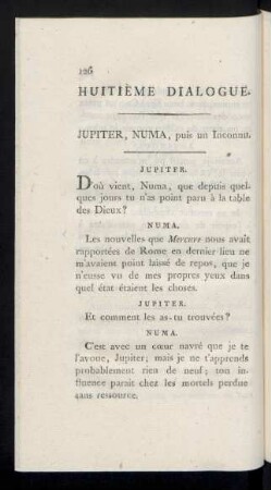 Huitième Dialogue