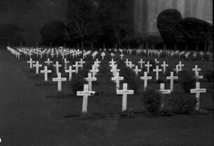 Reichswald: Englischer Soldatenfriedhof, Kreuze