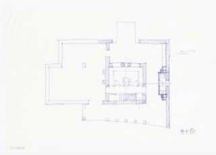 Wohnhaus Cave, Ios: Grundriss Erdgeschoss