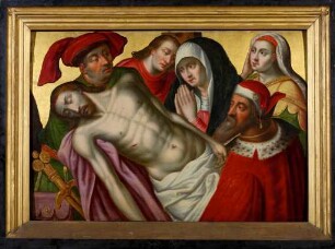 Die Grablegung und Beweinung Christi