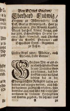 A1r - A4r, I. General-Rescript
