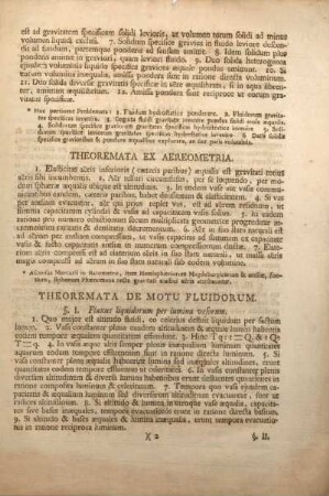 Theoremata ex aereometria.
