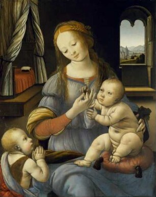 Maria mit dem Kind und Johannes