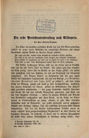 Deutsche Jahrbücher für Politik und Literatur. 10, 10. 1864