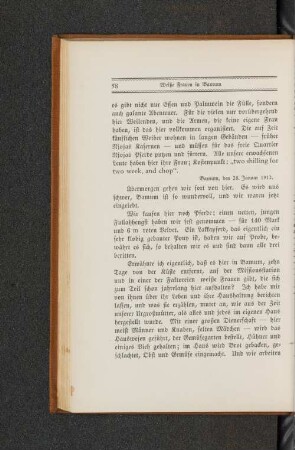 Bamum, den 28. Januar 1912