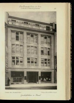 Geschäftshaus in Basel.