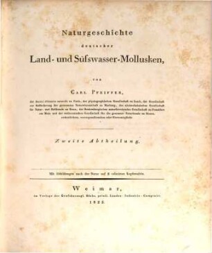 Naturgeschichte deutscher Land- und Süsswasser-Mollusken, 2