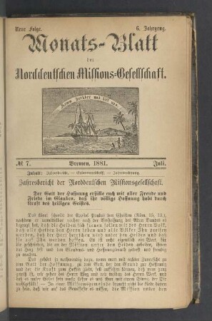 N°. 7. 1881. Juli