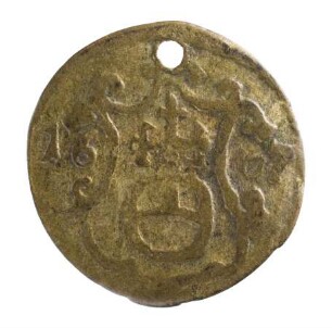 Münze, Pfennig, 1607