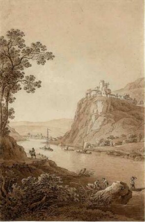 Burgruine Schreckenstein an der Elbe