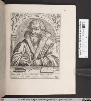 [Johannes Mathesius].