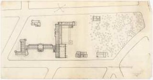 Krankenhaus: Grundriss EG (von Inv.Nr. 8703)