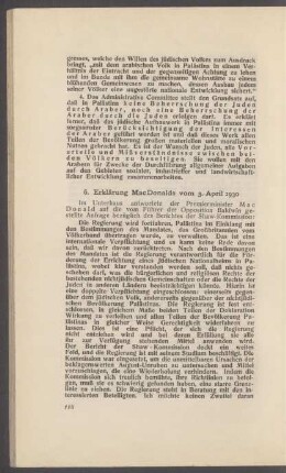 6. Erklärung MacDonalds vom 3. April 1930