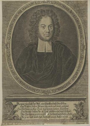 Bildnis des Gottfried Arnold