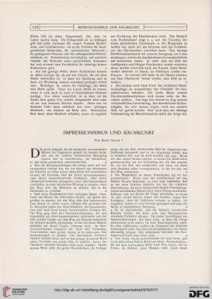 Impressionismus und Raumkunst, [1]