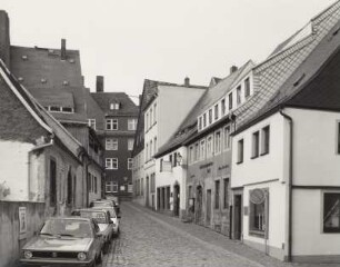 Mittweida, Wohnhäuser : Mittweida, Wohnhäuser, Brühl 3/1, Straßenansicht