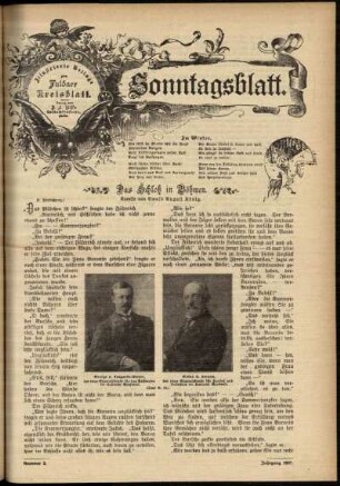 Ausgabe vom Sonntag, den 13. Januar 1907.