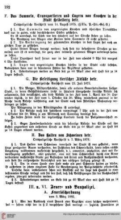 Feuer= und Baupolizei