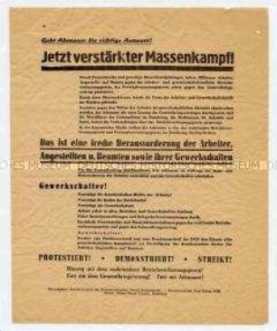 Aufruf der KPD zum Kampf gegen das geplante Betriebsverfassungsgesetz