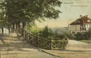 Osnabrück. Blick vom Bürgerpark.